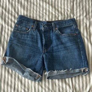 Levi's Blue Jean Shorts for Women